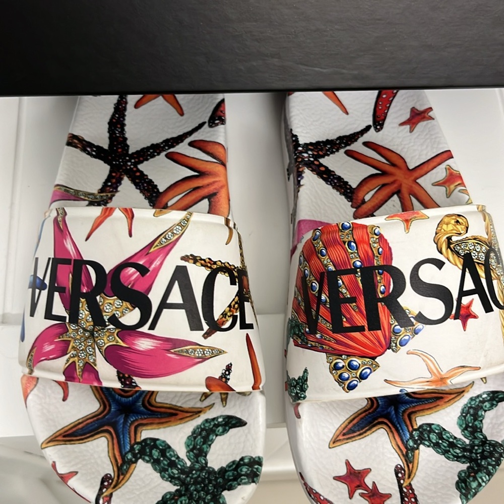 Versace Kids Pool Slide•Multi Color